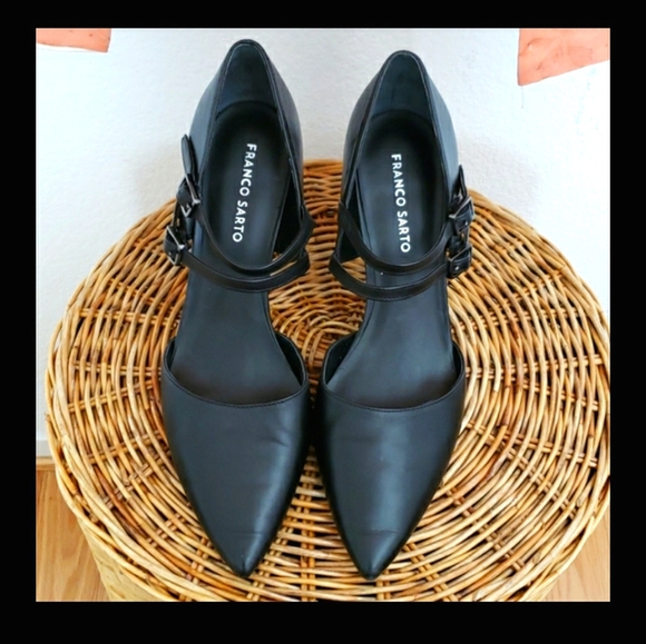 Franco Sarto Shoes - Franco Sarto Ateyo Double Strap D'orsay heels S 11